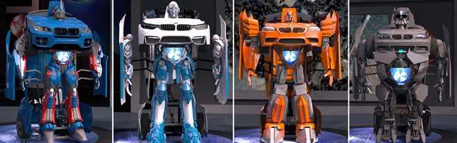 Xe BMW bien hinh nhu Transformer ngoai doi thuc hinh anh 2