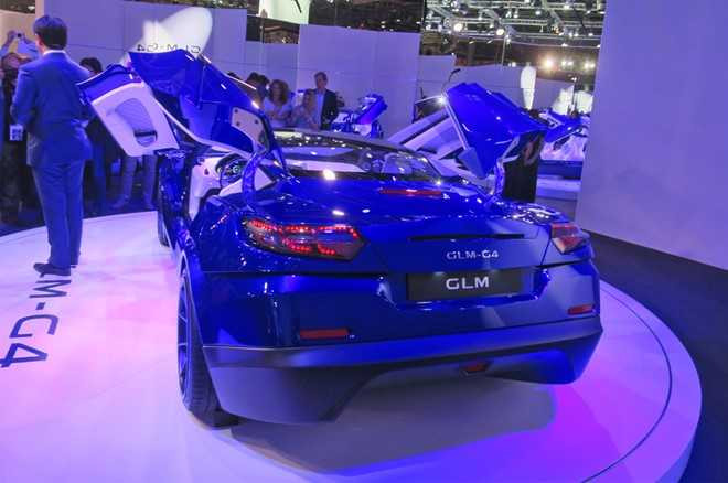 GLM G4 - sieu xe dien Nhat Ban canh tranh Tesla hinh anh 2