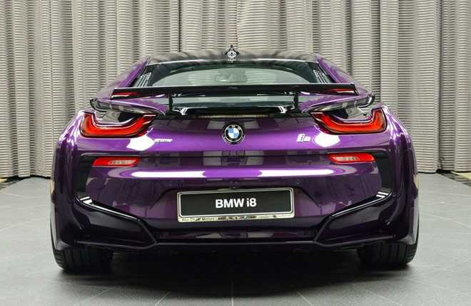 BMW i8 do chinh hang mau doc tai Abu Dhabi hinh anh 6