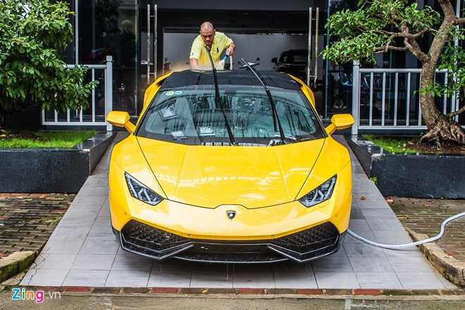 Sieu xe cua Cuong Do La tu hop bo doi Lamborghini Aventador hinh anh 8