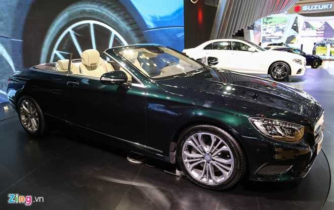 Mercedes S500 mui tran gia gan 11 ty vua ra mat tai VN hinh anh 2