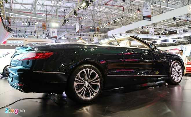 Mercedes S500 mui tran gia gan 11 ty vua ra mat tai VN hinh anh 3