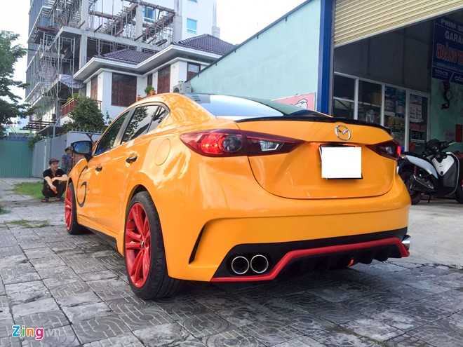 Mazda3 thay ao vang doc nhat Viet Nam hinh anh 4