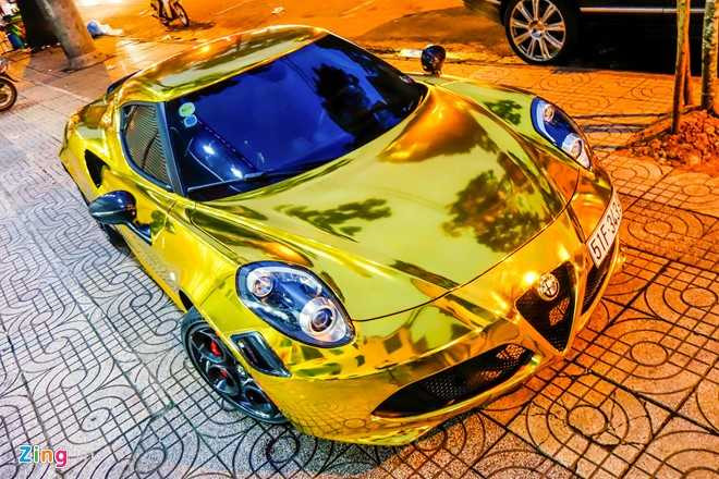 Alfa Romeo 4C Sai Gon ma vang phong cach dan choi Dubai hinh anh 4