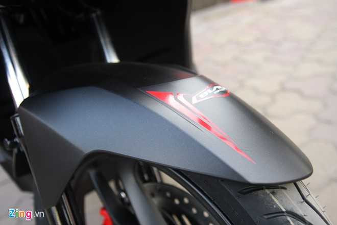 Anh Honda Air Blade 125 mau den mo gia 40 trieu vua len ke hinh anh 4