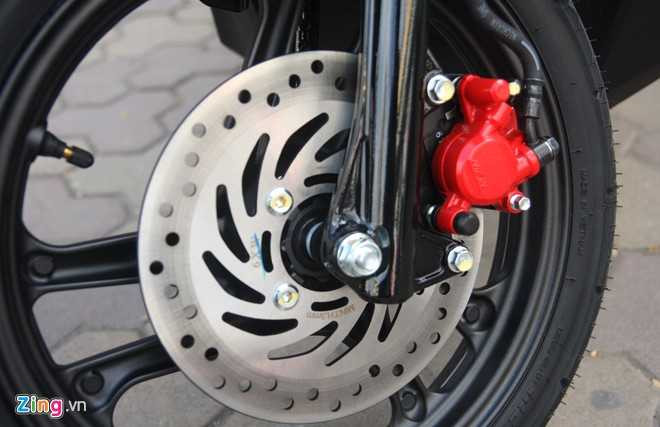 Anh Honda Air Blade 125 mau den mo gia 40 trieu vua len ke hinh anh 5