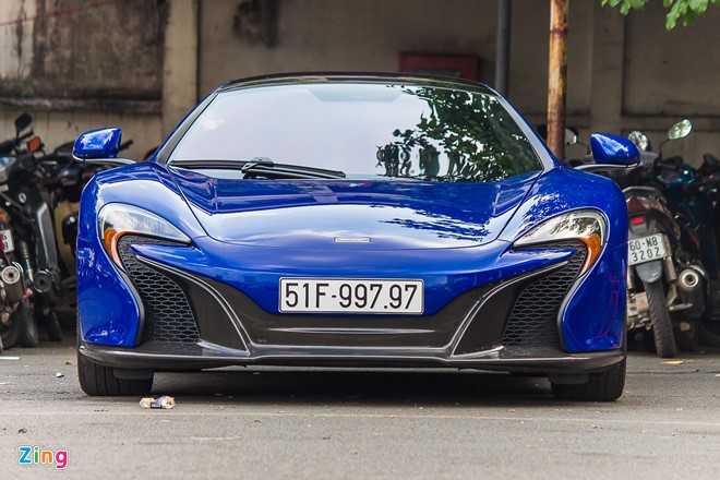 Sieu xe McLaren 650S cua Minh Nhua ra bien doc hinh anh 2