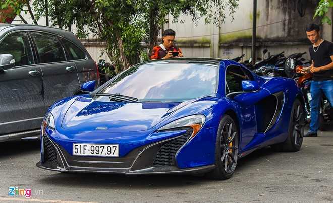 Sieu xe McLaren 650S cua Minh Nhua ra bien doc hinh anh 4