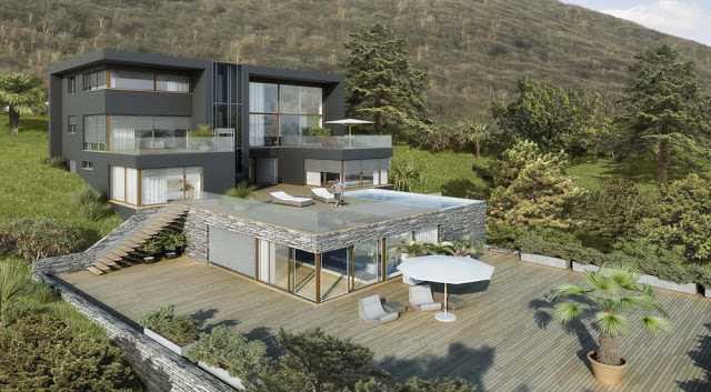 Họ đã phải mất 5 năm để hoàn thiện ngôi nhà xa xỉ bậc nhất này.