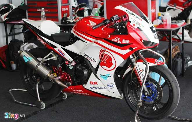 Can canh dan xe dua 250 phan khoi cua Honda o Thai Lan hinh anh 5