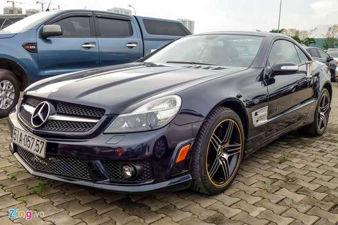 Xe the thao hiem Mercedes SL63 AMG cua dai gia Sai Gon hinh anh 2