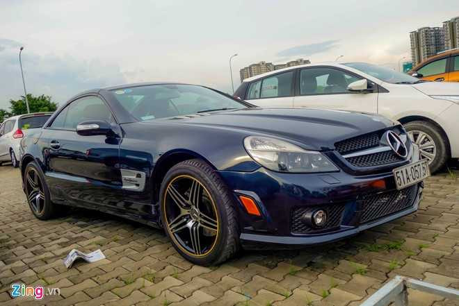 Xe the thao hiem Mercedes SL63 AMG cua dai gia Sai Gon hinh anh 3