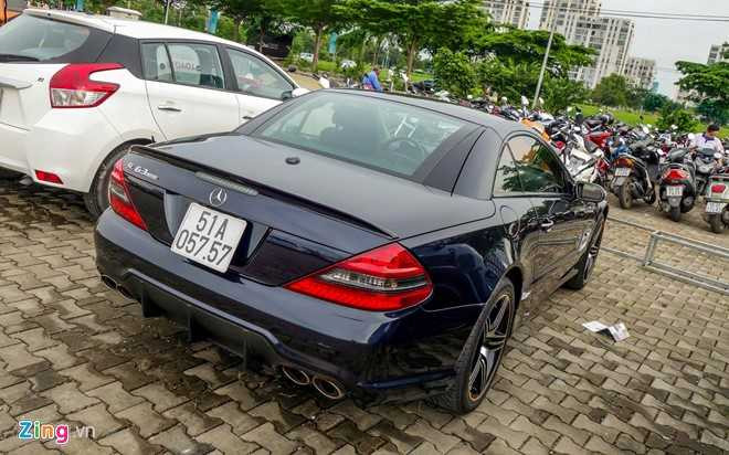 Xe the thao hiem Mercedes SL63 AMG cua dai gia Sai Gon hinh anh 8