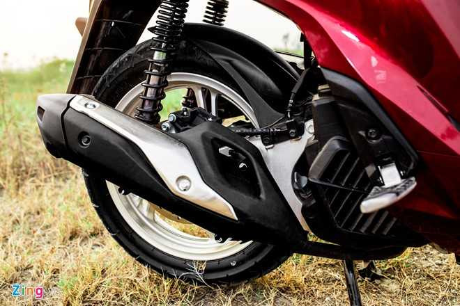 Anh Honda SH 150i ABS 2017 mau do, gia 90 trieu vua ban o VN hinh anh 12