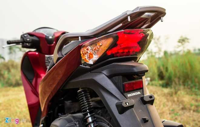 Anh Honda SH 150i ABS 2017 mau do, gia 90 trieu vua ban o VN hinh anh 5