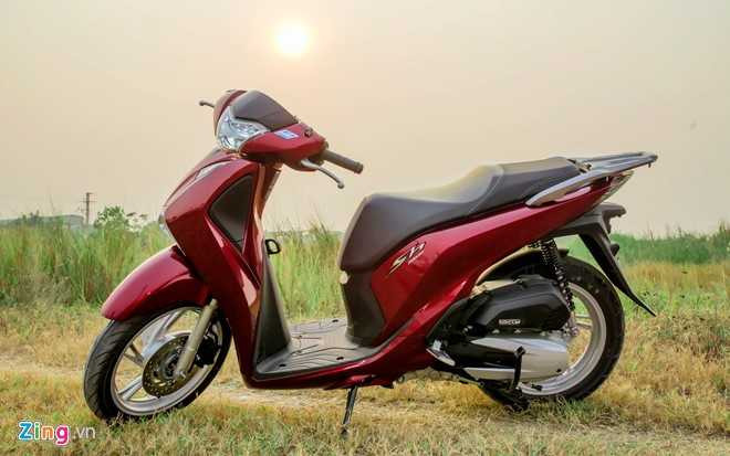 Anh Honda SH 150i ABS 2017 mau do, gia 90 trieu vua ban o VN hinh anh 1