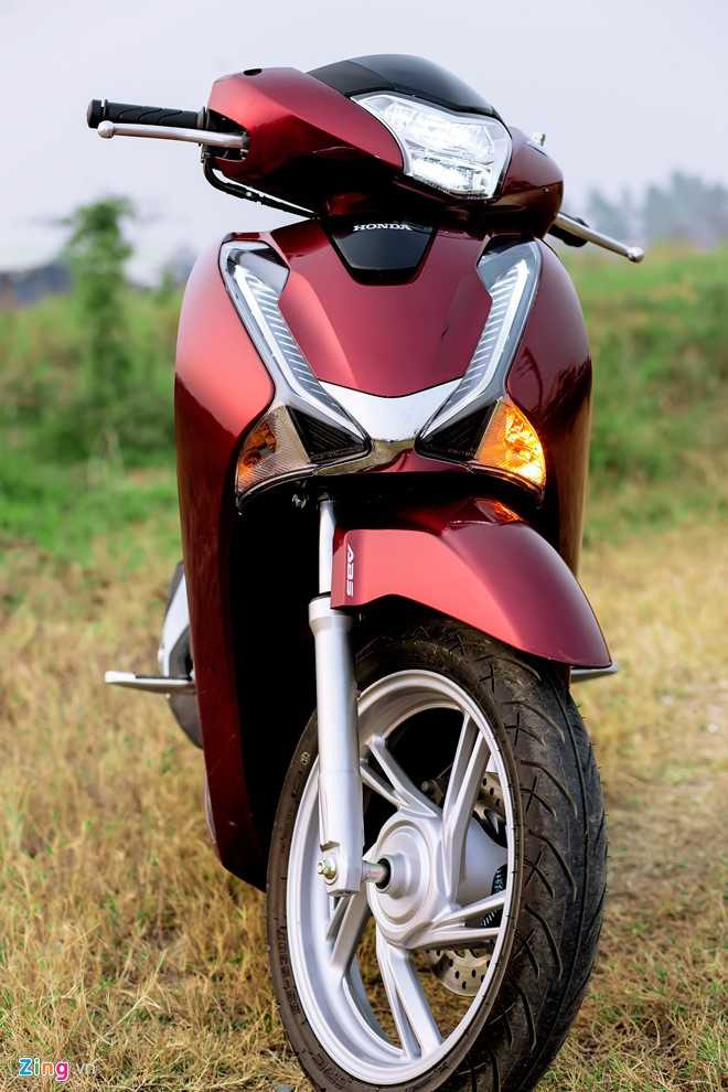 Anh Honda SH 150i ABS 2017 mau do, gia 90 trieu vua ban o VN hinh anh 3