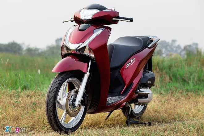 Anh Honda SH 150i ABS 2017 mau do, gia 90 trieu vua ban o VN hinh anh 2