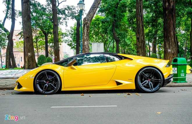 Sieu xe Lamborghini Huracan cua Cuong Do La do gam thap hinh anh 2