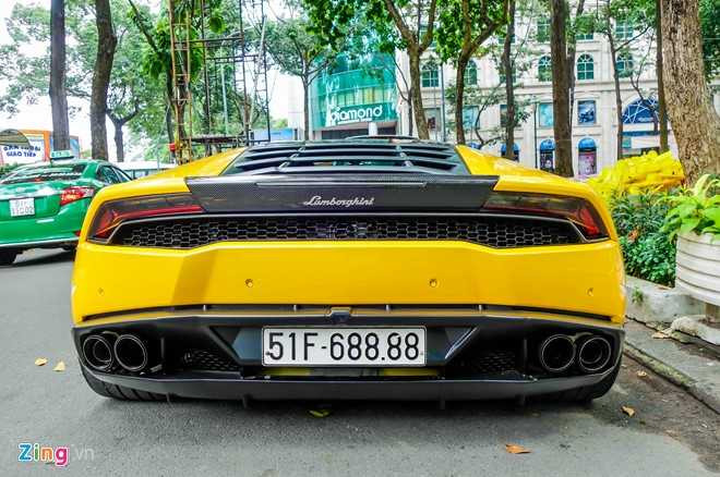 Sieu xe Lamborghini Huracan cua Cuong Do La do gam thap hinh anh 4