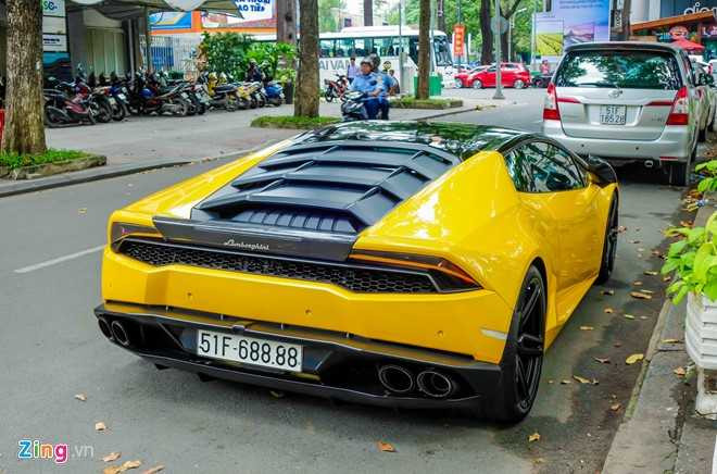 Sieu xe Lamborghini Huracan cua Cuong Do La do gam thap hinh anh 7