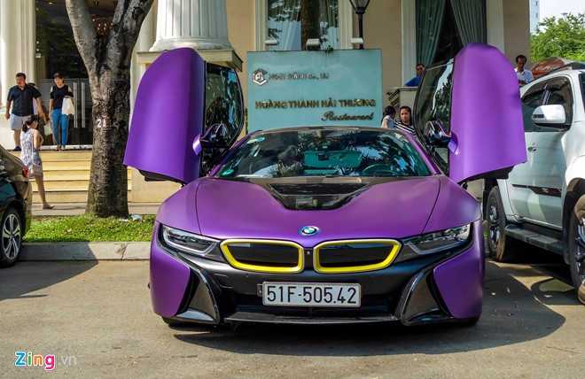 BMW i8 do mau tim tai Sai Gon hinh anh 2