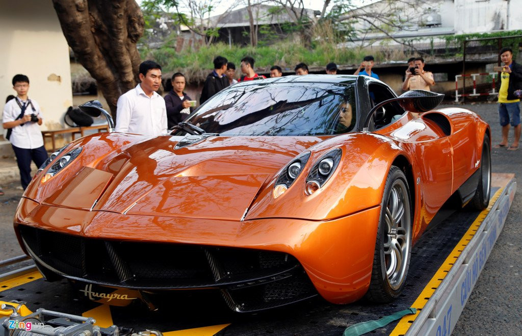 Chi tiet Pagani Huayra 80 ty cua Minh Nhua o Sai Gon hinh anh 15