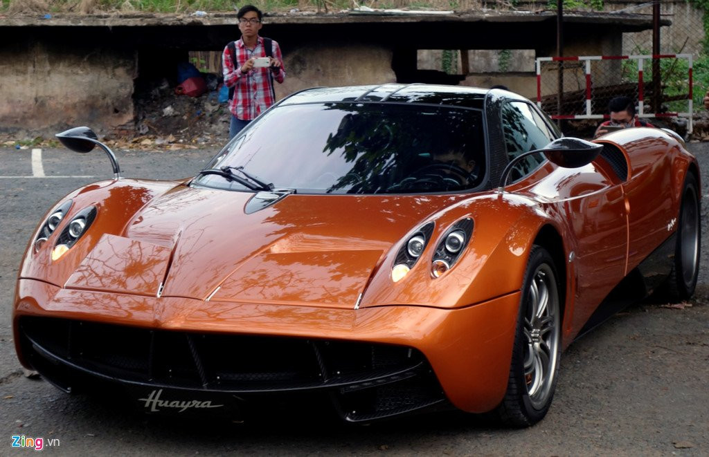 Chi tiet Pagani Huayra 80 ty cua Minh Nhua o Sai Gon hinh anh 2