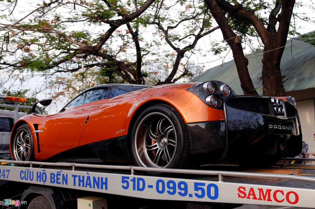 Chi tiet Pagani Huayra 80 ty cua Minh Nhua o Sai Gon hinh anh 3