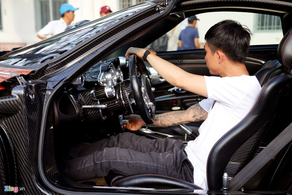 Chi tiet Pagani Huayra 80 ty cua Minh Nhua o Sai Gon hinh anh 6