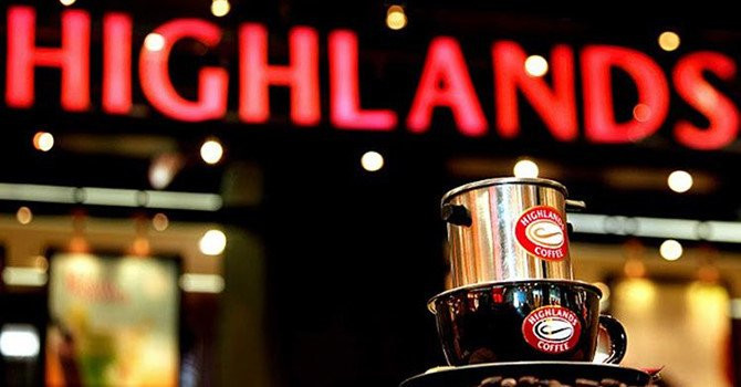 Hinh anh Chuoi Highlands Coffee, Pho 24 sap len san chung khoan Viet | Kinh doanh