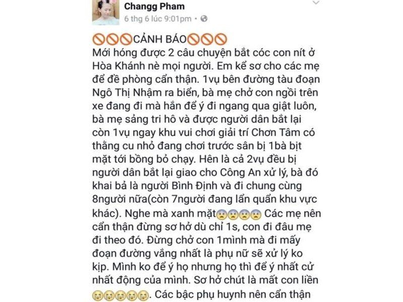 Phao tin bắt cóc bị phạt hơn 12 triệu đồng - ảnh 1