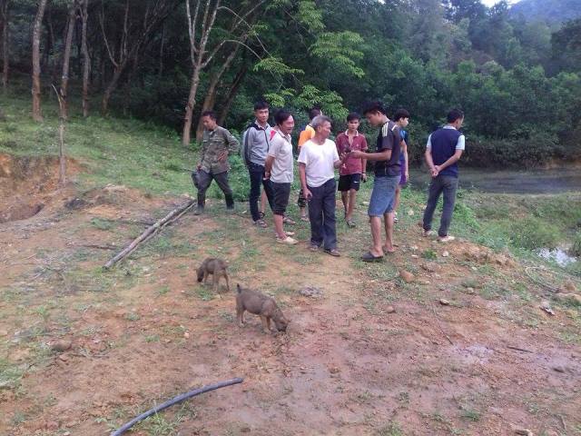 ha tinh: cua dan phao, em chet tham, anh bi thuong nang hinh anh 1