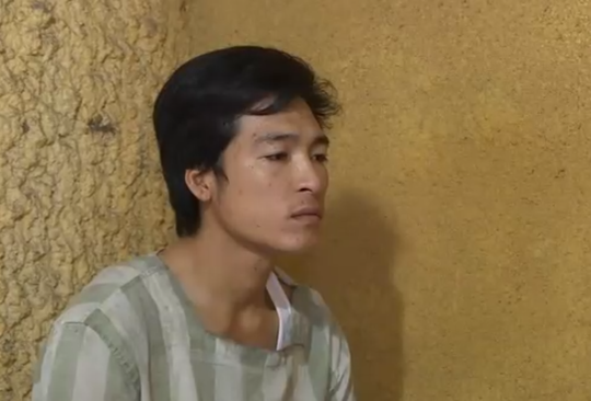 Huỳnh Trung Nguyên lúc mới bị bắt