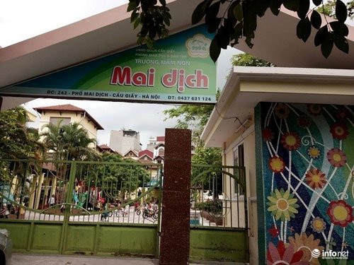 Hinh anh Be 2 tuoi nga tu tang 2 truong mam non So Giao duc Ha Noi noi gi 4