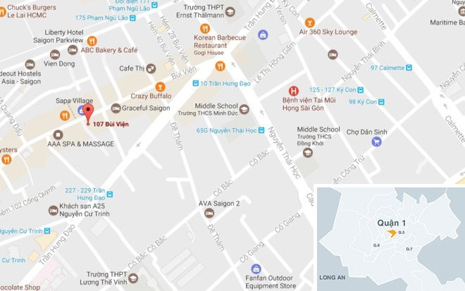 Hon chien nao loan o pho Tay tai Sai Gon hinh anh 1