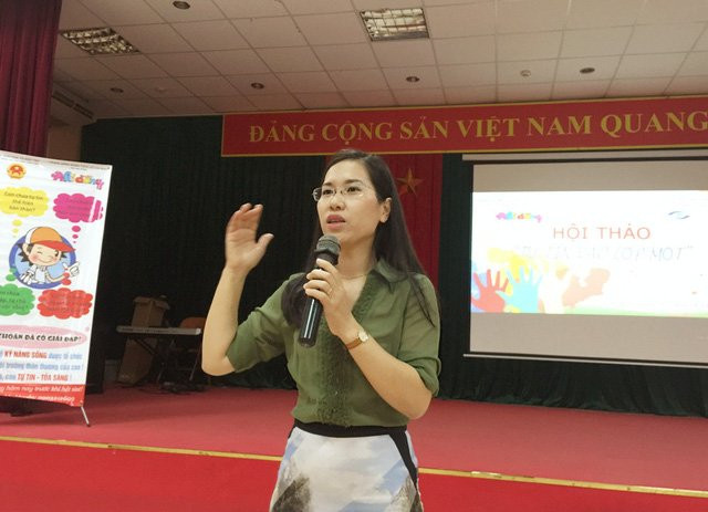 Chuyên gia tâm lý Hoàng Thị Kim Huệ.