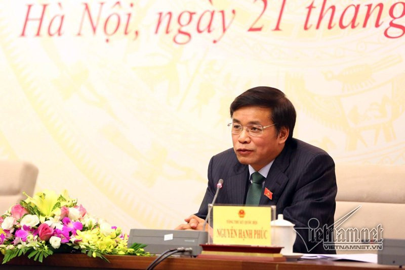 luật cảnh vệ, đính chính, Nguyễn Hạnh Phúc