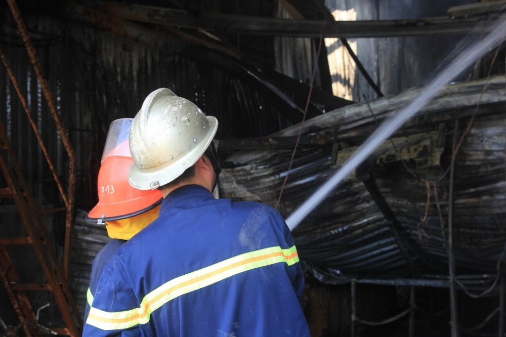 nổ lớn ở hoài đức