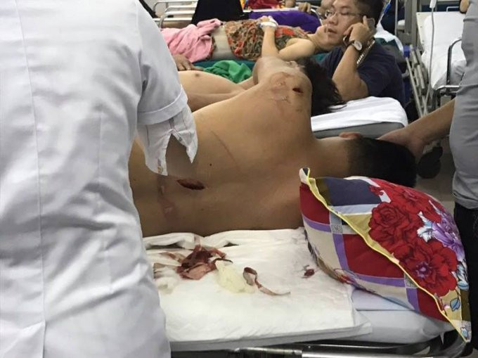 Nạn nhân Đoàn Thanh Liêm bị tổng cộng 11 nhát đâm chém trên người.