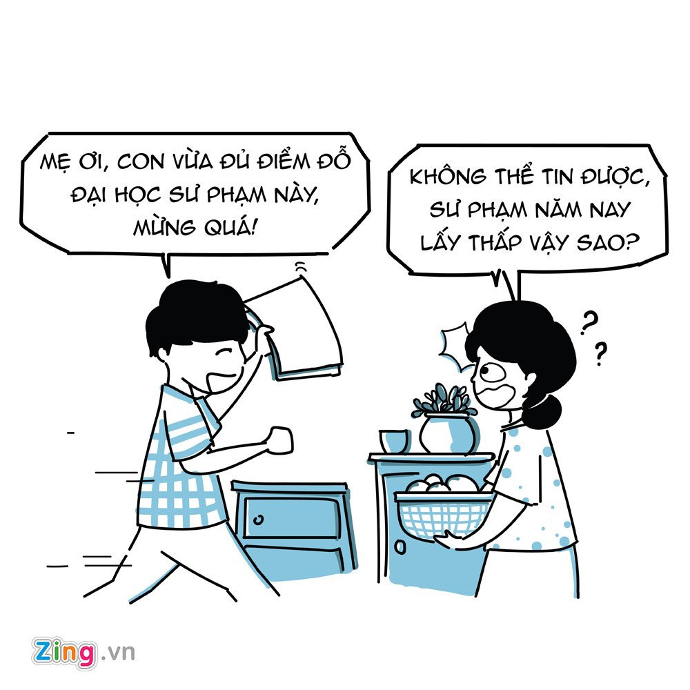 3 diem/mon cung trung tuyen: 'Chuot chay cung sao moi vao su pham' hinh anh 3