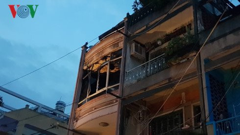 tp hcm chay cua hang phu tung xe may nhieu hang hoa bi thieu rui hinh 1