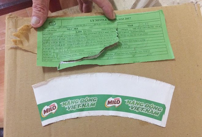 Sua Milo cho hoc sinh uong duoc pha che trong nha tro hinh anh 2