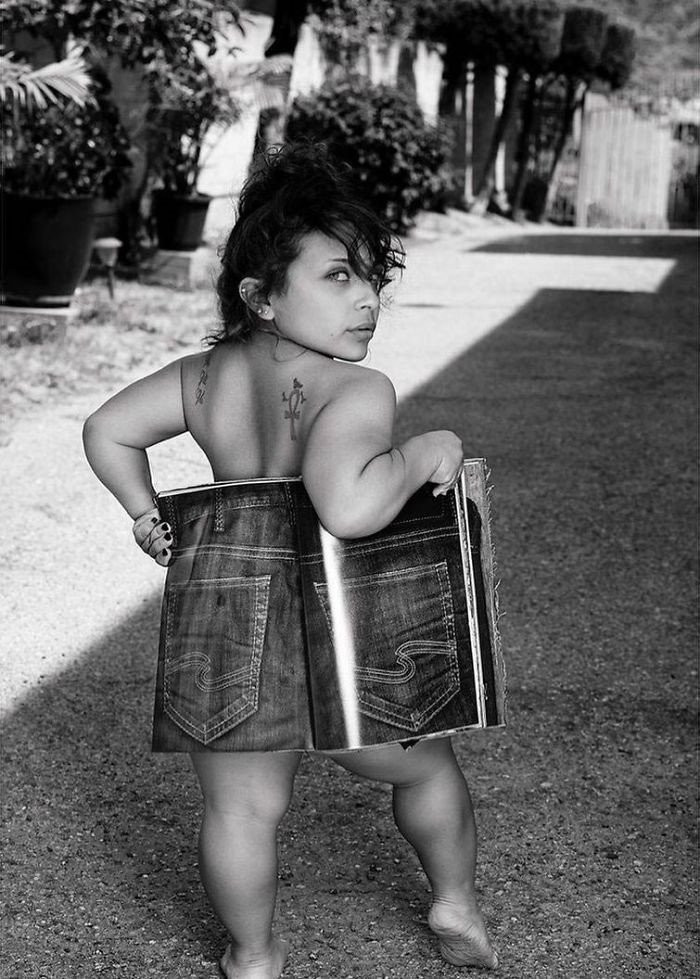 Chi cao 1m, co gai 21 tuoi van tu tin theo duoi giac mo nguoi mau hinh anh 1