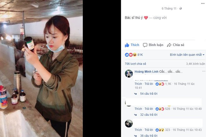 'Co gai chan heo' bi treu choc sau buc anh xinh dep tai trang trai hinh anh 1