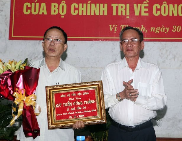 Hau Giang co Bi thu Tinh uy thay ong Tran Cong Chanh hinh anh 1