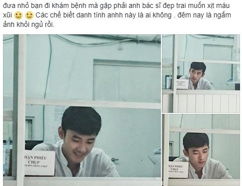 Chang ky thuat vien X-quang dien trai 'don tim' hoi chi em hinh anh 1