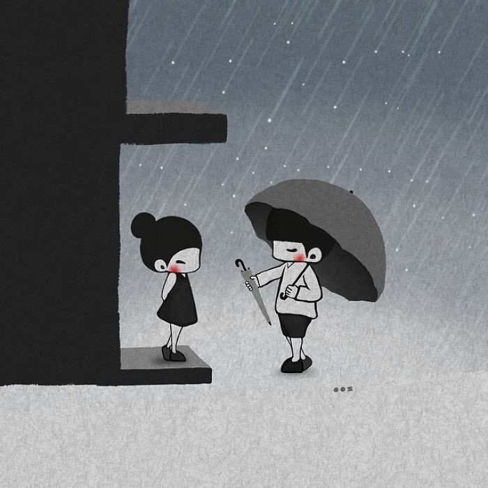 Bo tranh ve tinh yeu ngot ngao cua tac gia Han Quoc hinh anh 5