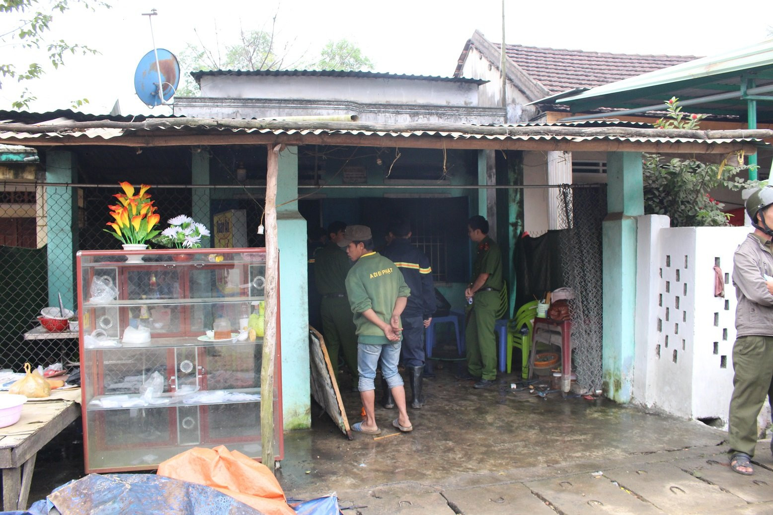 Cháy nhà, một người phụ nữ tử vong