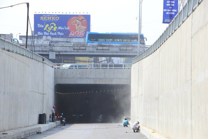 Cận cảnh hầm chui 3 tầng sắp đưa vào sử dụng ở TP HCM - Ảnh 3.